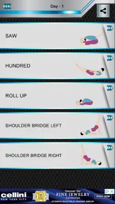 Pilates android App screenshot 5